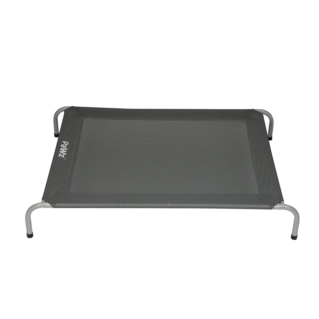 PaWz Elevated Trampoline Pet Bed Dog L Grey Large-1942352768194973697