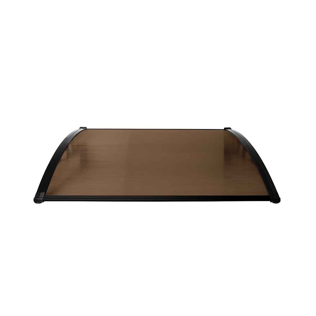 Mountview Window Door Awning Outdoor 1M X 1.2M Brown 1x1.2M