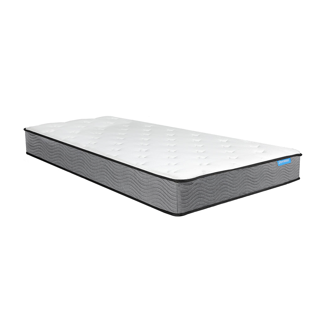 Dreamz Spring Mattress Pocket Bed Top Single