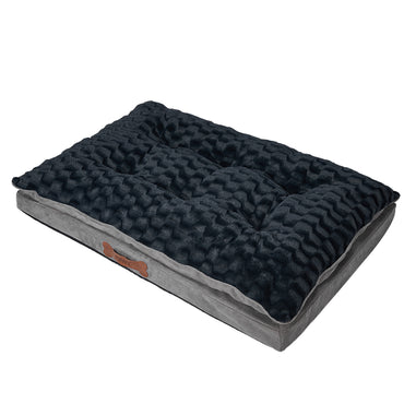 Dog Calming Bed Warm Soft Plush Comfy S Grey Small-1942353079060008961
