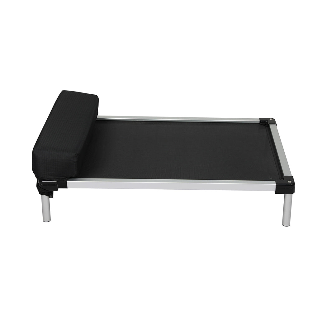 PaWz Pet Trampoline Aluminium Frame L Black Large-1942352764885667841