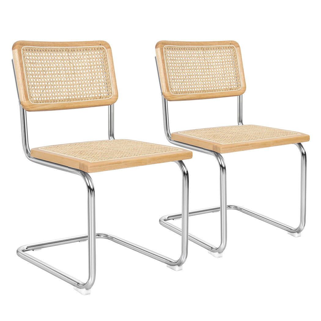 Levede 2x Rattan Chair Dining Chairs