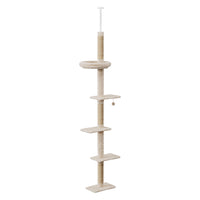 Pawz Cat Tree Tower Scratching Post Scratcher 230-275cm-1942353719148548097