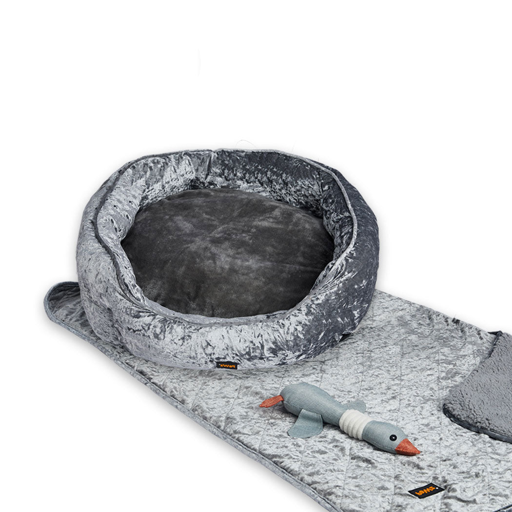 PaWz Pet Bed Set Dog Cat Quilted Blanket-1942353633144344577