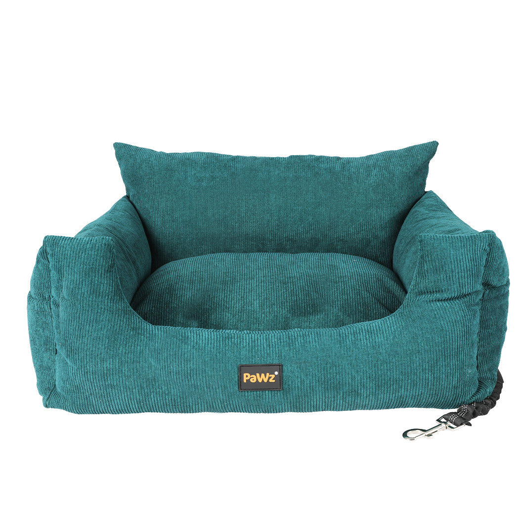 PaWz Pet Car Booster Seat Dog Protector L Green Large-1942352753007398913