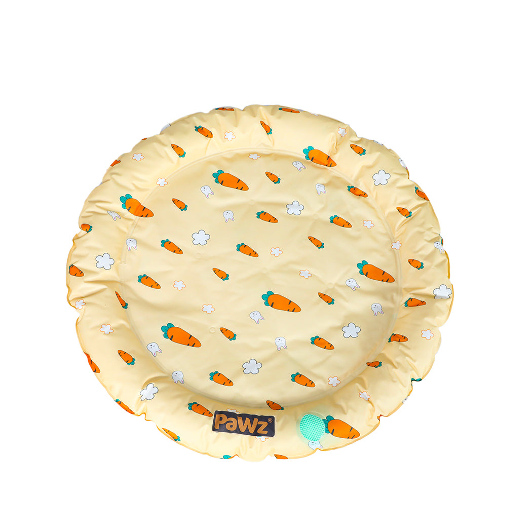 PaWz Pet Cool Gel Mat Cat Bed Dog Bolster L Large-1942353929073463297