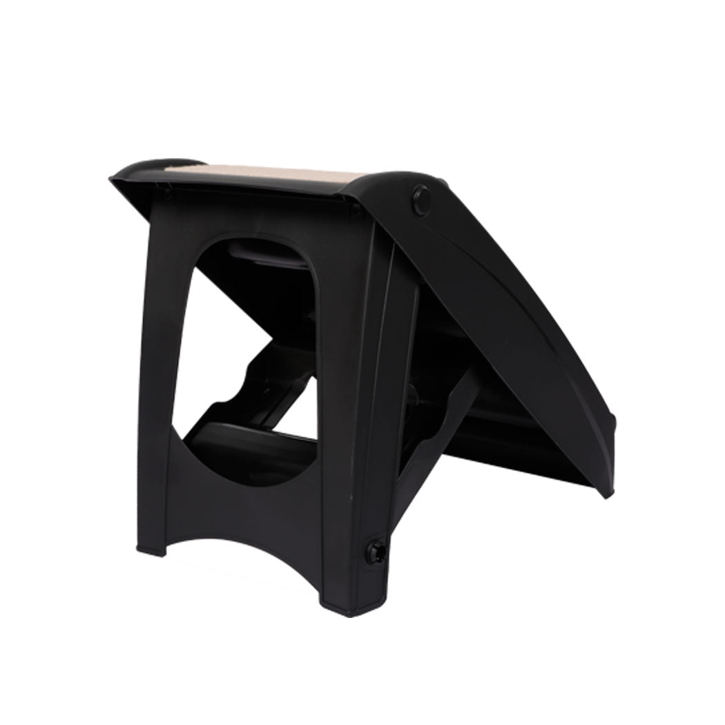 PaWz Pet Ramp Indoor Dog Steps Stair Black-1942353066460319745