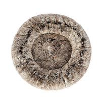 PaWz Pet Bed Cat Dog Donut Nest Calming XL Brown X-Large-1942353071816445953