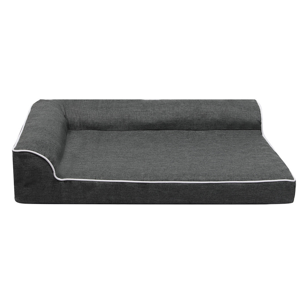 Pawz Orthopedic Dog Bed L Grey-1942353667885764609
