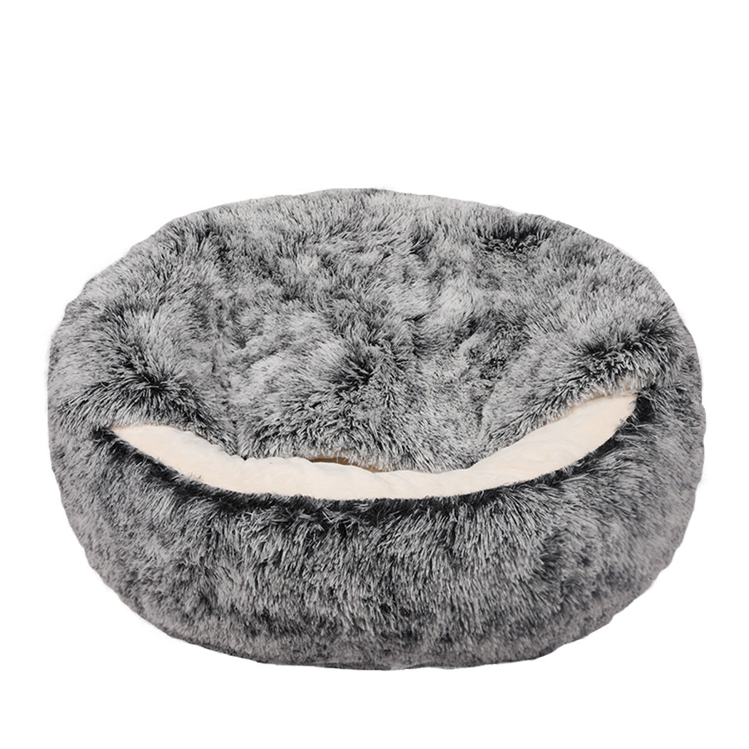 PaWz Pet Dog Calming Bed Warm Soft Plush M Medium-1942352739061338113