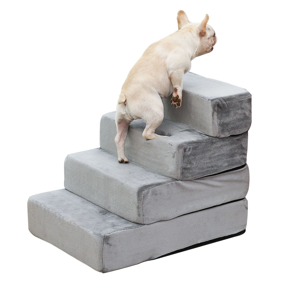 PaWz Pet Stairs 4 Step Ramp Portable X-Large-1942353065973780481