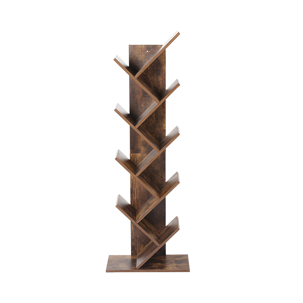 Levede Bookshelf Wooden Tree Bookcase