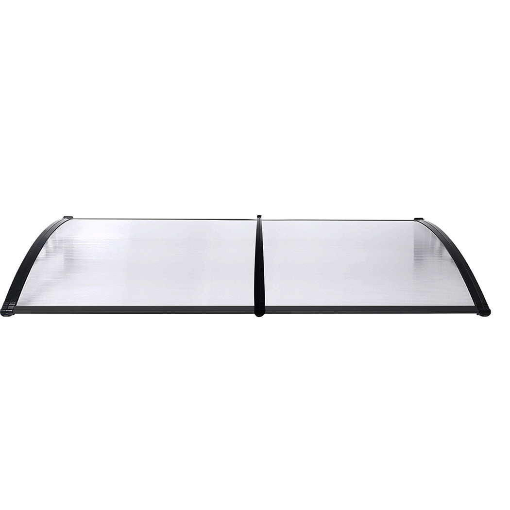 Mountview Window Door Awning Outdoor 1M X 2.4M Transparent 1x2.4M