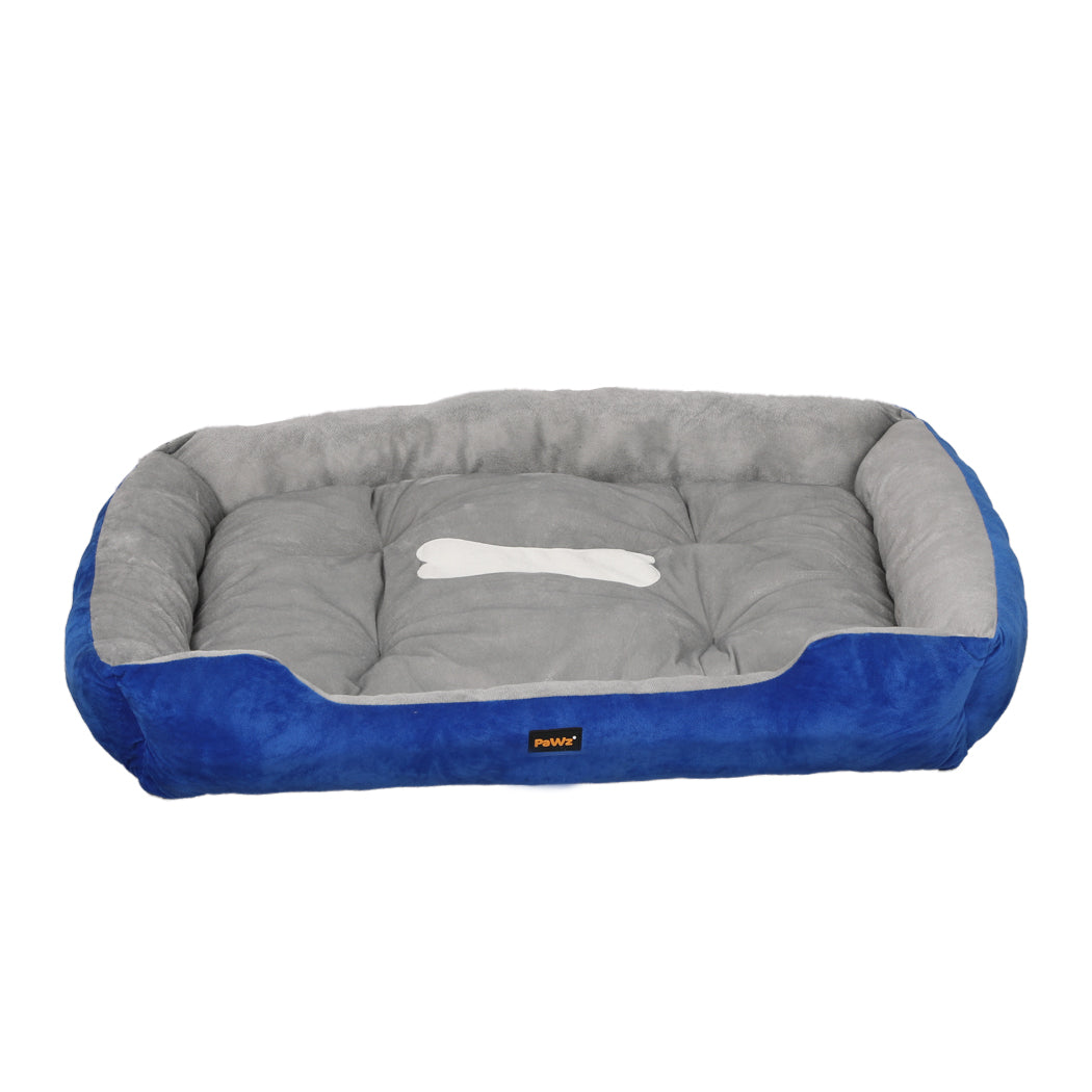 PaWz Pet Bed Dog Beds Bedding Mattress M Navy Medium