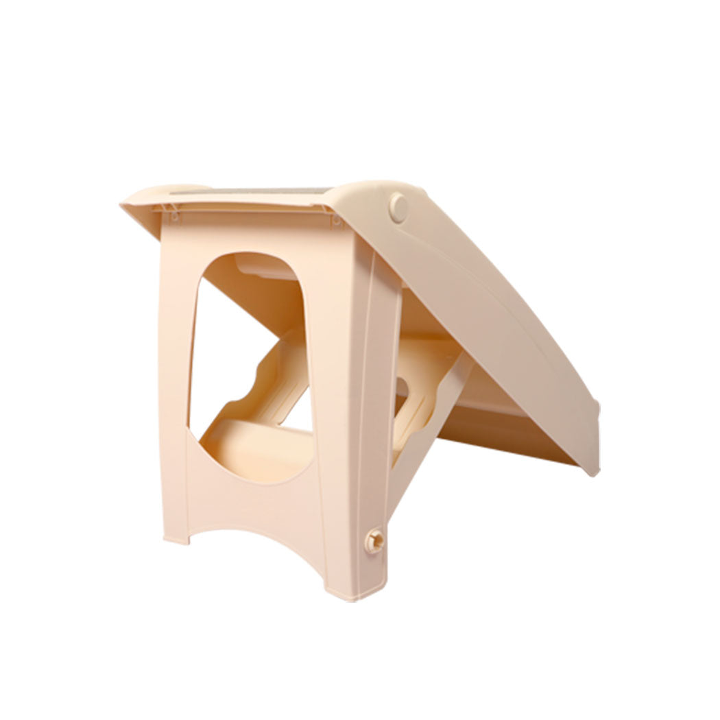 PaWz Pet Ramp Indoor Dog Steps Stair Brown-1942353066628091905