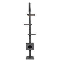 PaWz Cat Scratching Post Tree Condo Grey-1942352735714283521