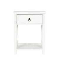 Levede 2x Bedside Tables Drawers Side