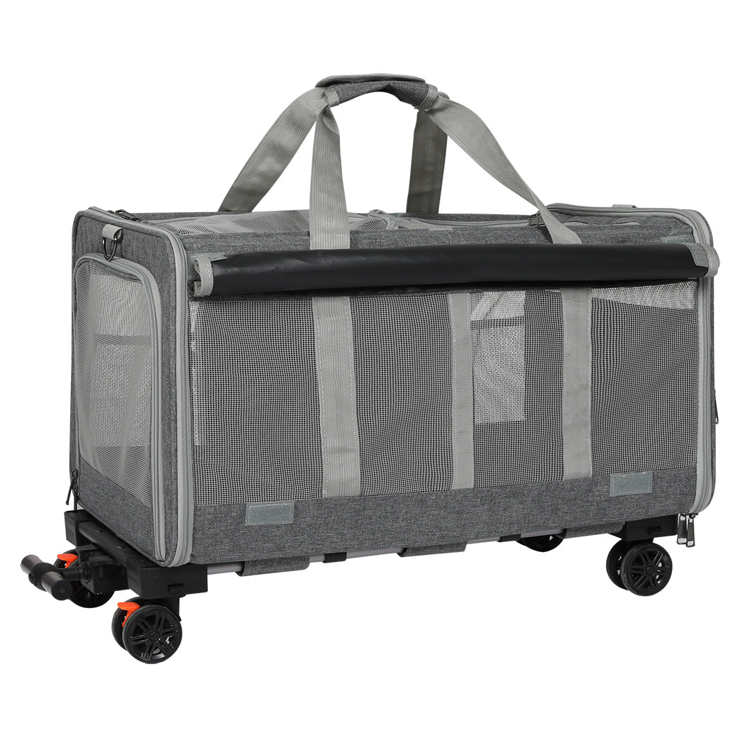 Pawz Pet Carrier 4 Wheel Portable Rolling Foldable-1942353704934051841