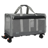 Pawz Pet Carrier 4 Wheel Portable Rolling Foldable-1942353704934051841