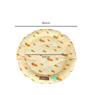 PaWz Pet Cool Gel Mat Cat Bed Dog Bolster L Large-1942353929073463298