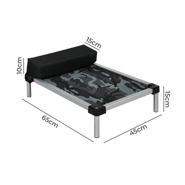PaWz Pet Trampoline Aluminium Frame M Camoflauge Medium-1942352765422538754