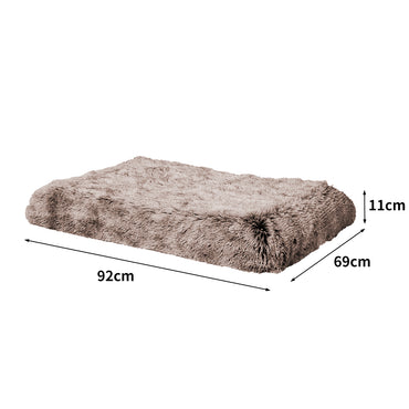 PaWz Dog Mat Pet Calming Bed Memory M Coffee Medium-1942352740130885634