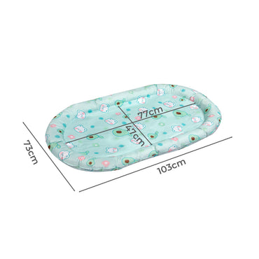 Pawz Pet Cooling Mat XL Green-1942353673833287682