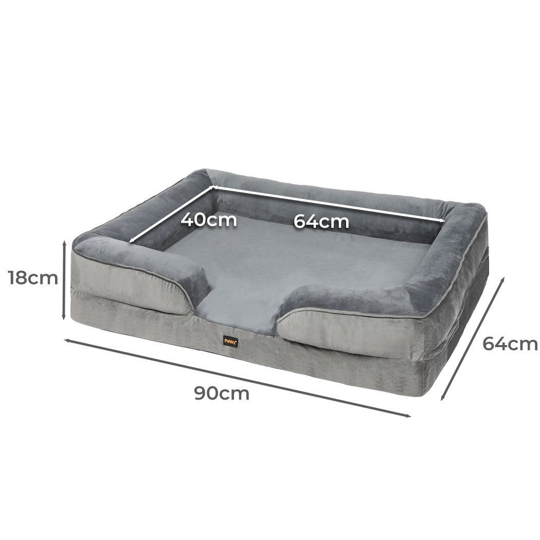 PaWz Memory Foam Pet Sofa Bed Cushion L Large-1942352755431706626