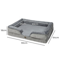 PaWz Memory Foam Pet Sofa Bed Cushion L Large-1942352755431706626