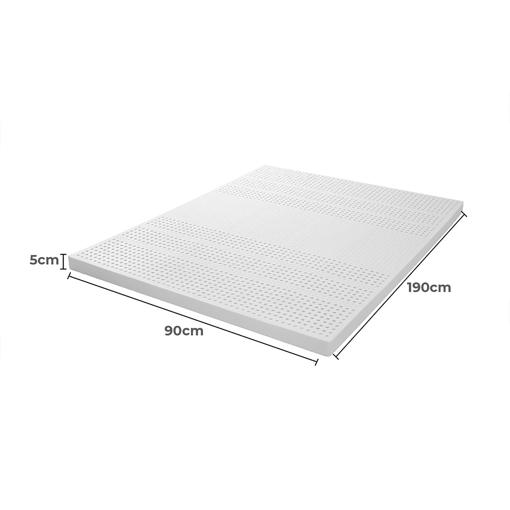 Dreamz Latex Mattress Topper Single