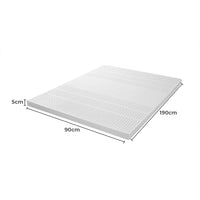 Dreamz Latex Mattress Topper Single