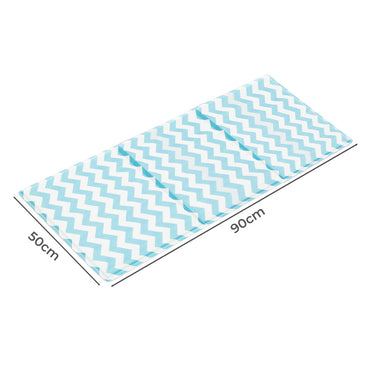 Pawz Pet Cooling Mat L Blue-1942353671090212866
