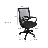 Levede Office Chair Gaming Computer Black