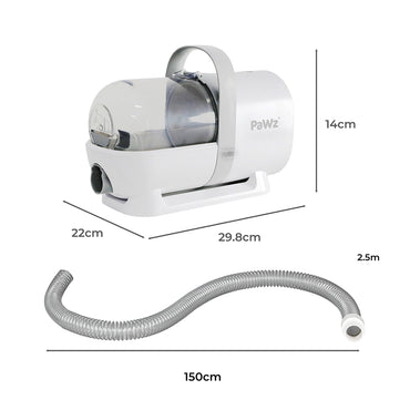PaWz Pet Grooming Kit Vacuum Hair Dryer Remover-1942352770258571266