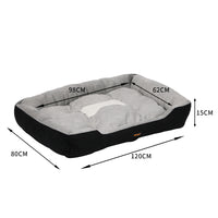 PaWz Pet Bed Dog Beds Bedding Mattress XXL Black XX-Large-1942353042322100226