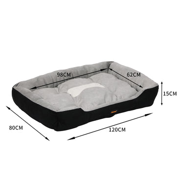PaWz Pet Bed Dog Beds Bedding Mattress XXL Black XX-Large-1942353042322100226
