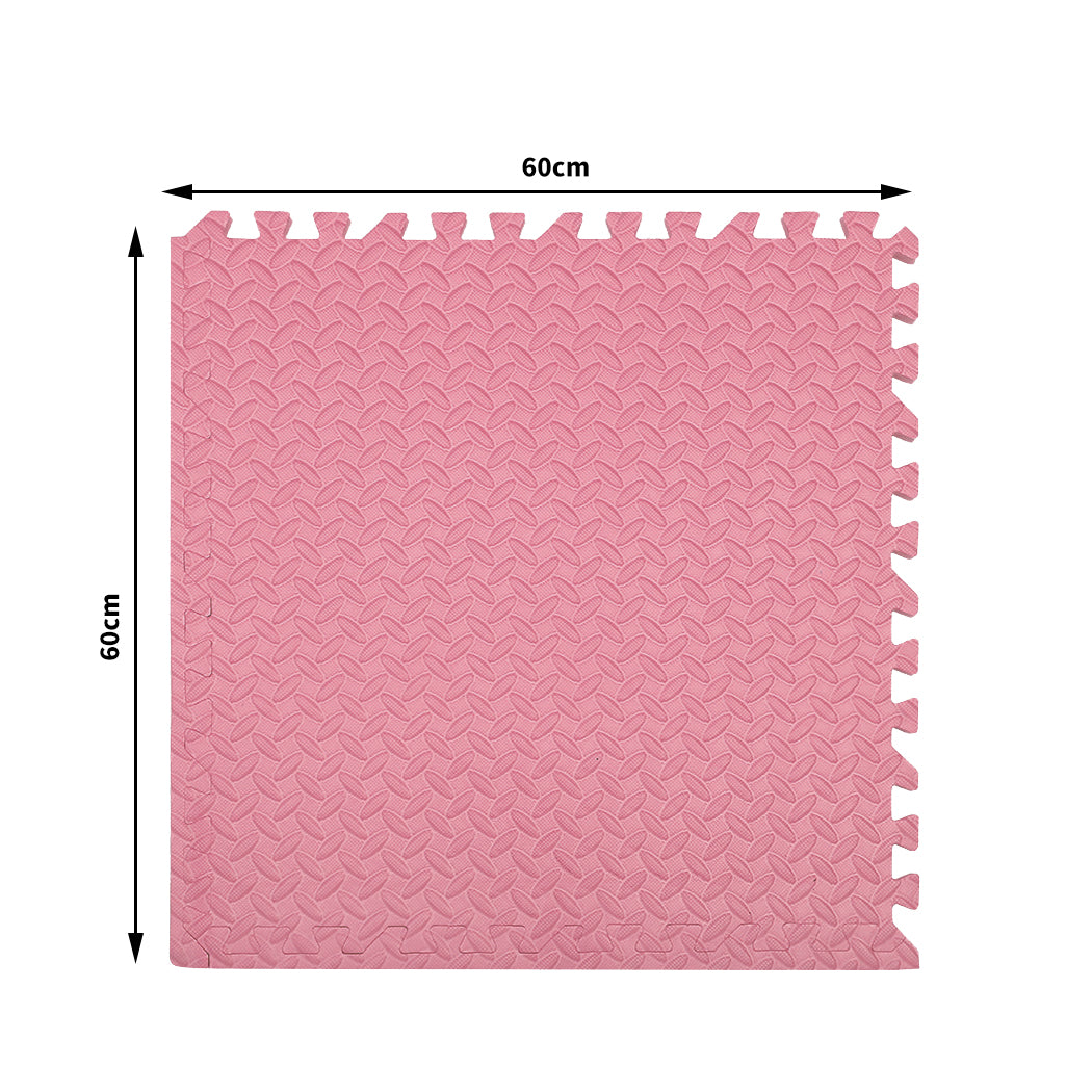 Bopeep EVA Foam Kids Play Mat Floor Pink