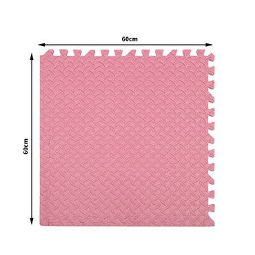 Bopeep EVA Foam Kids Play Mat Floor Pink