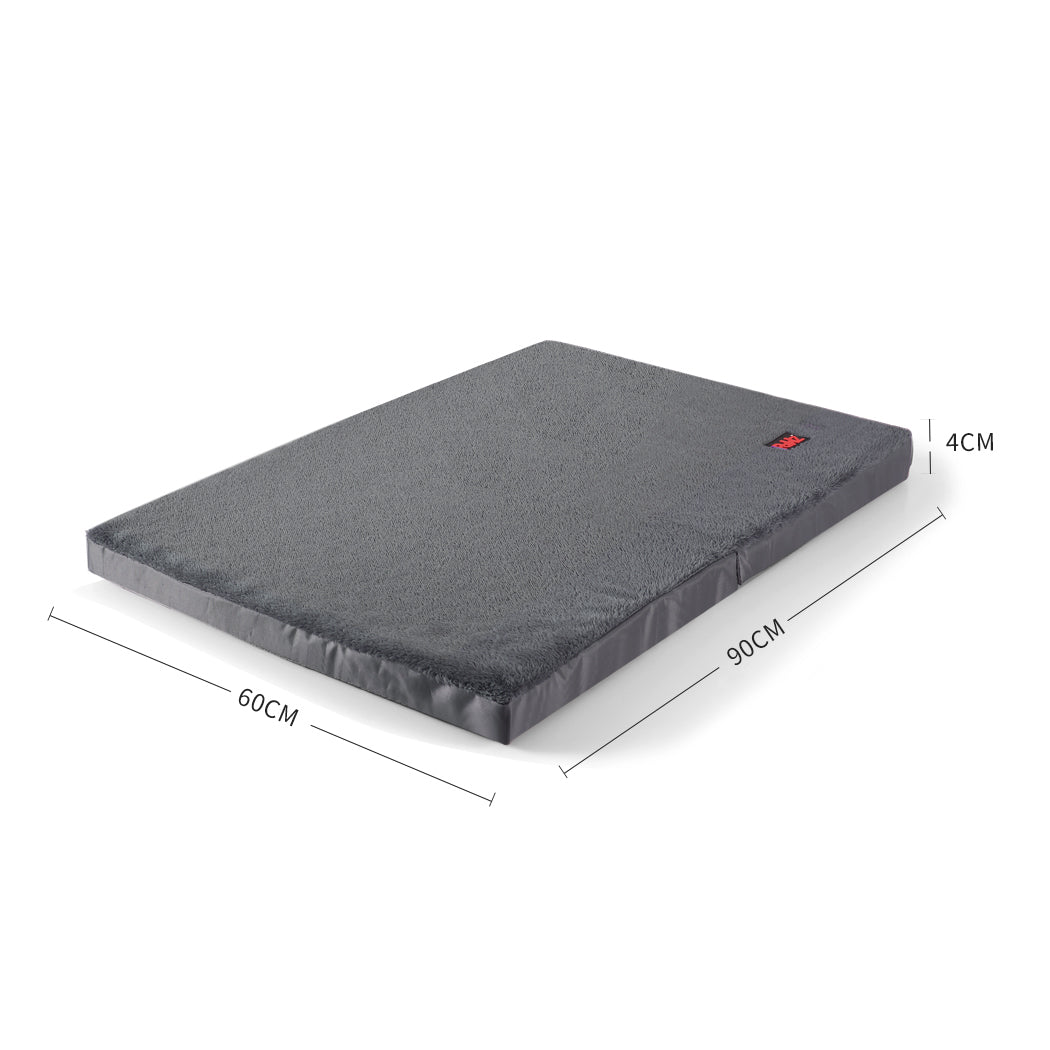 PaWz Pet Bed Foldable Dog Puppy Beds Grey Large-1942353251991162882