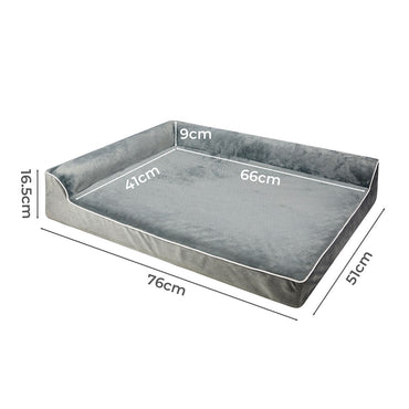 Pawz Orthopedic Dog Bed M Grey-1942353668812705794