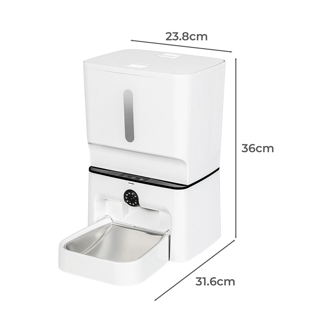 Pawz 2-in-1 Automatic Pet Feeder Wifi Camera Laser Toy-1942353720209707010