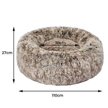 PaWz Replaceable Cover For Dog Calming XL Brown Cover X-Large-1942353072013578242