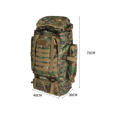 Slimbridge 80L Military Tactical Backpack