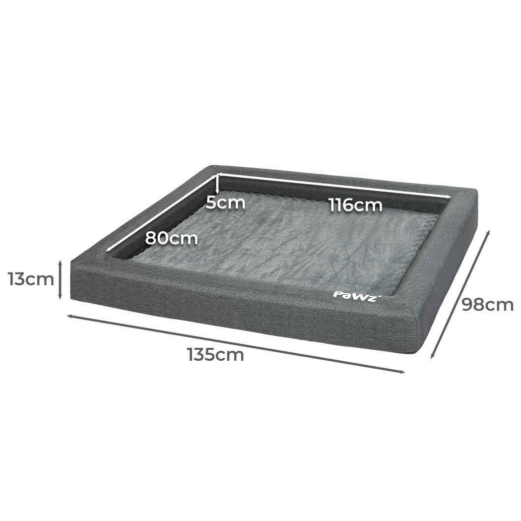 PaWz Memory Foam Pet Bed Calming Dog XXL XX-Large-1942352757017153538