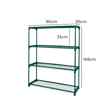 Levede 2x 4 Tier Plant Stand Shelves