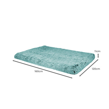 PaWz Dog Mat Pet Calming Bed Memory XXL Green XX-Large-1942352742722965506