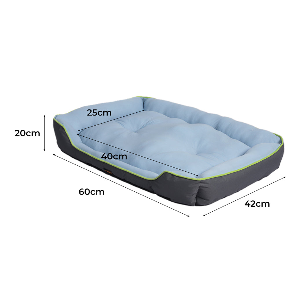 PaWz Pet Cooling Bed Sofa Mat Bolster Single-1942353085653454850