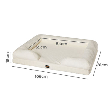PaWz Memory Foam Pet Sofa Bed-1942353799171674114