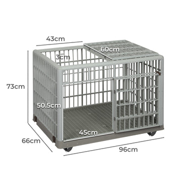 PaWz Dog Crate Pet Kennel Indoor Sturdy Large-1942353117786017794