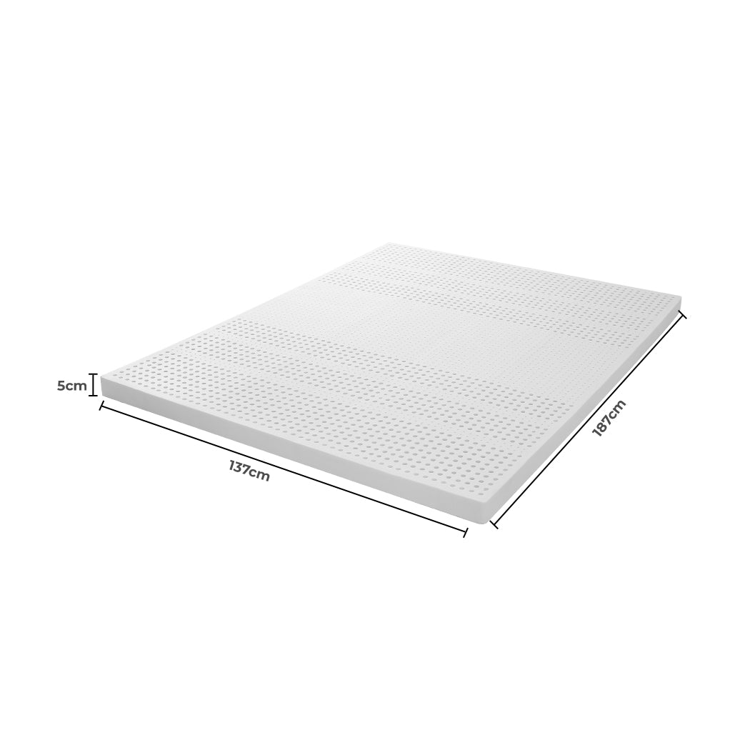 DreamZ Latex Mattress Topper Double